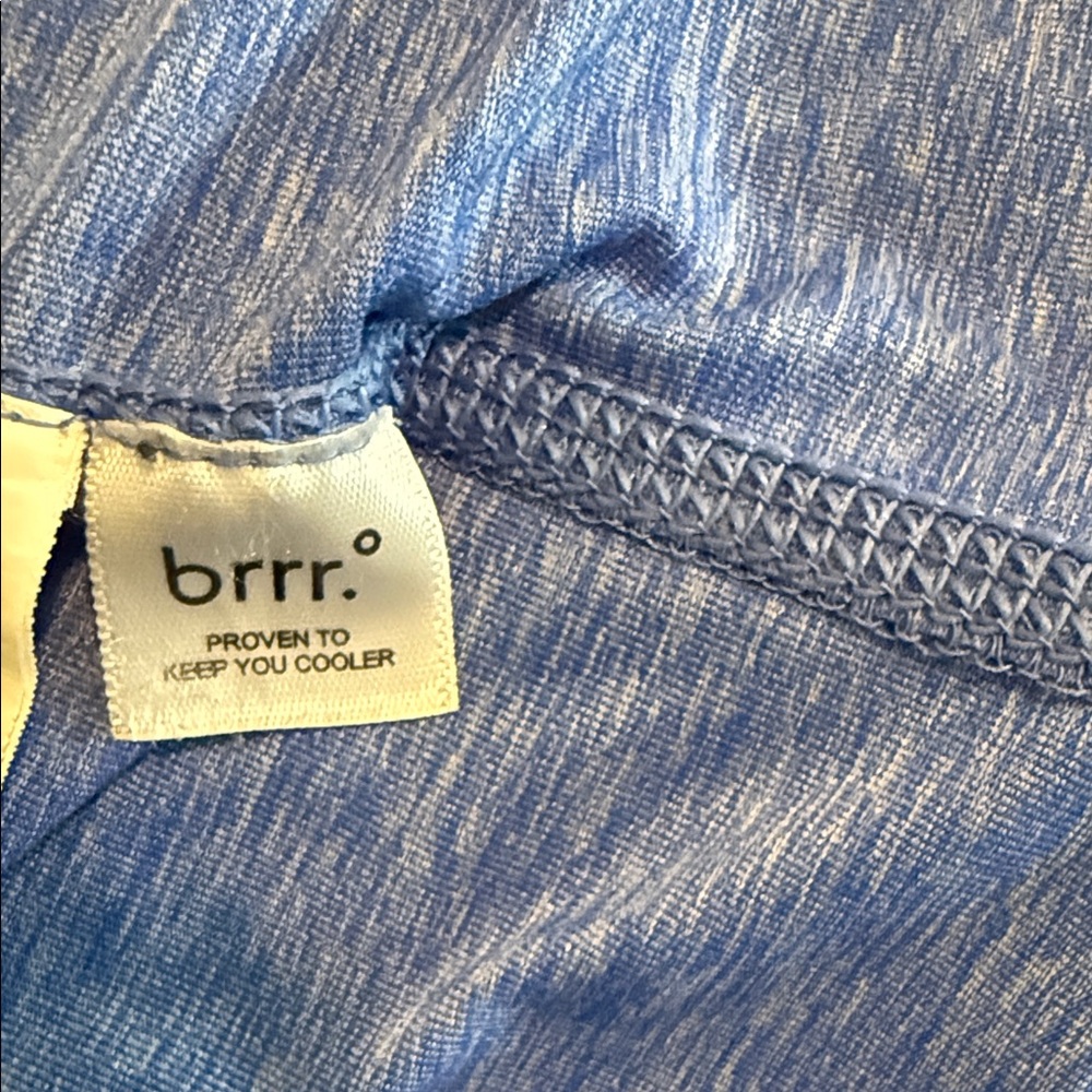 Greyson Men's Blue Quarter-Zip Performance Shirt - Picture 4 of 5